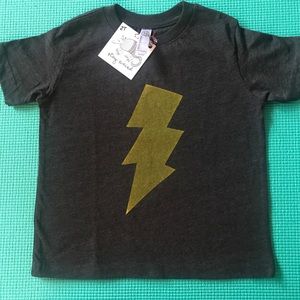 BN Screen-printed Lightning Bolt Tee (2T)